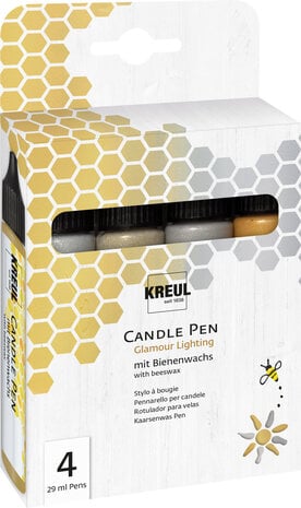 Kreul KREUL Candle Pen Glamour Lighting (4pcs) (49756) Kreul KREUL Candle Pen Glamour Lighting (4pcs) (49756)