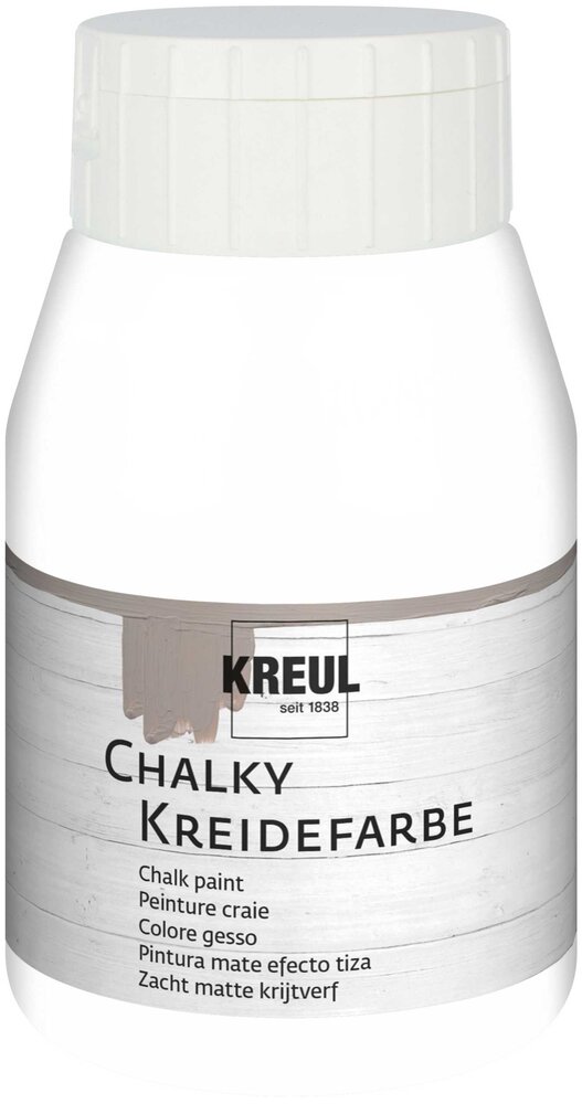 Kreul KREUL Chalky Chalk Paint Snow White 500 ml (75123) Kreul KREUL Chalky Chalk Paint Snow White 500 ml (75123)