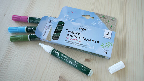 Kreul KREUL Chalk Marker Window Decoration (4pcs) (22709) Kreul KREUL Chalk Marker Window Decoration (4pcs) (22709)