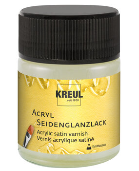 Kreul KREUL Acrylic Satin Varnish Synthetic Resin-Based 50 ml (79407)