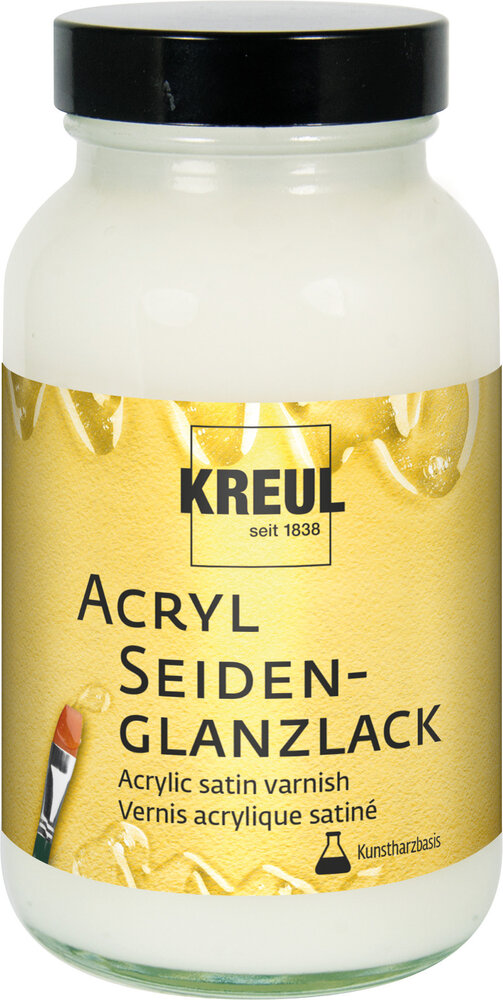 Kreul KREUL Acrylic Satin Varnish Synthetic Resin-Based 250 ml (79408)