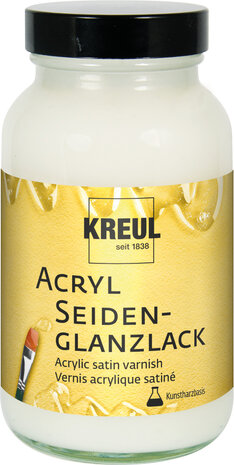 Kreul KREUL Acrylic Satin Varnish Synthetic Resin-Based 250 ml (79408)