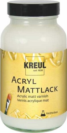 Kreul KREUL Acrylic Matt Varnish Synthetic Resin-Based 250 ml (79410) Kreul KREUL Acrylic Matt Varnish Synthetic Resin-Based 250 ml (79410)