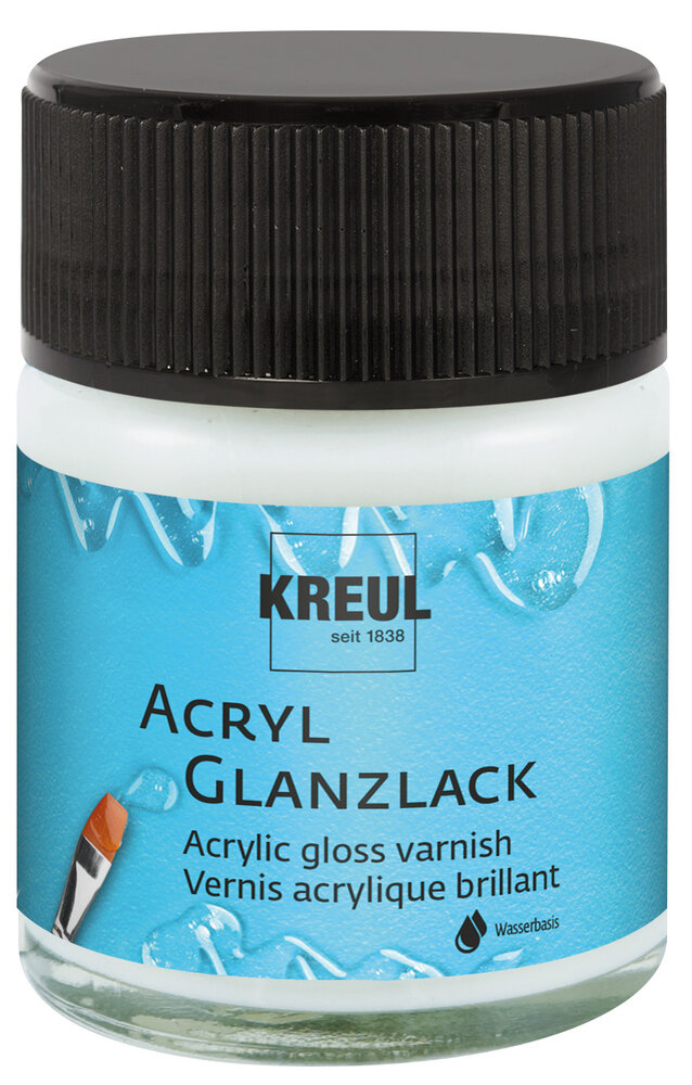 Kreul KREUL Acrylic Gloss Varnish Water-Based 50 ml (79401) Kreul KREUL Acrylic Gloss Varnish Water-Based 50 ml (79401)