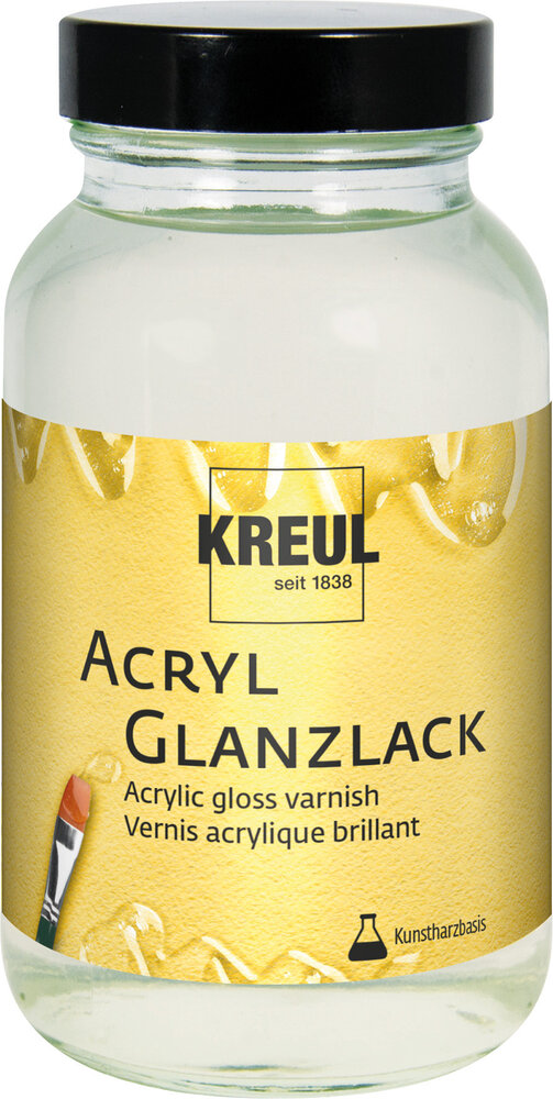 Kreul KREUL Acrylic Gloss Varnish Synthetic Resin-Based 250 ml (79406) Kreul KREUL Acrylic Gloss Varnish Synthetic Resin-Based 250 ml (79406)
