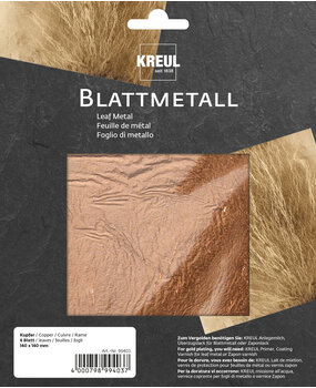 Kreul KREUL 140x140mm Leaf Metal Copper (6pcs) (99403)