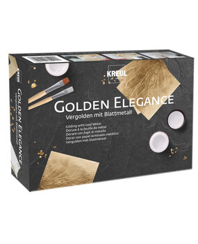 Kreul KREUL Gilding with Leaf Metal Set Golden Elegance (99410)