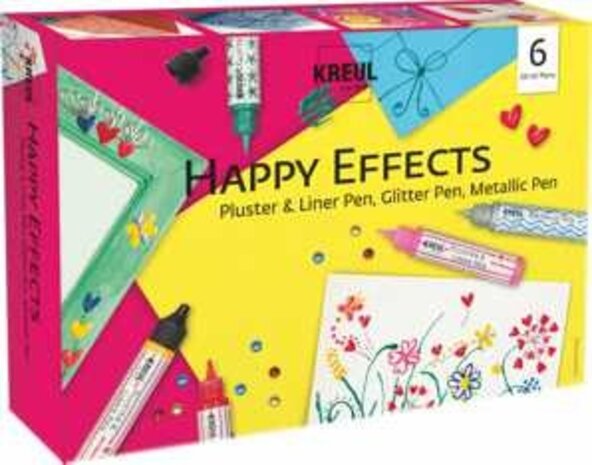 Kreul KREUL Happy Effects (6pcs) (49832) Kreul KREUL Happy Effects (6pcs) (49832)