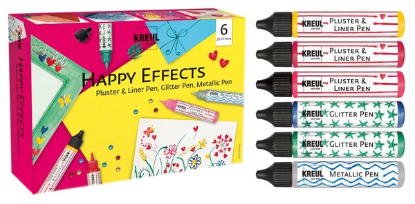 Kreul KREUL Happy Effects (6pcs) (49832) Kreul KREUL Happy Effects (6pcs) (49832)