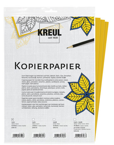 Kreul KREUL 30x42cm Copying Paper White (10pcs) (7589) Kreul KREUL 30x42cm Copying Paper White (10pcs) (7589)