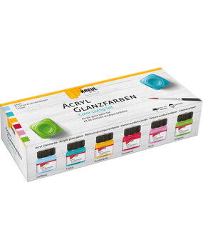Kreul KREUL Acrylic Gloss Paint Color Living 20 ml (6pcs) (79601) Kreul KREUL Acrylic Gloss Paint Color Living 20 ml (6pcs) (79601)