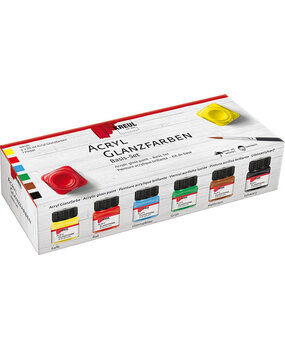 Kreul KREUL Acrylic Gloss Paint Basic (6pcs) (79600)