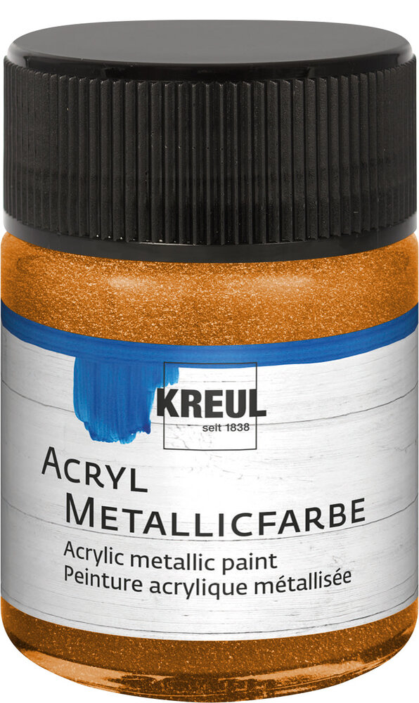 Kreul KREUL Acrylic Metallic Paint Gold Bronze 50 ml (77583) Kreul KREUL Acrylic Metallic Paint Gold Bronze 50 ml (77583)