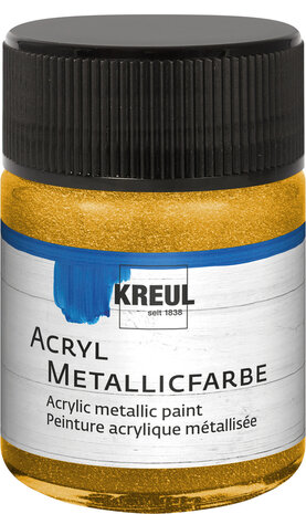 Kreul KREUL Acrylic Metallic Paint Gold 50 ml (77571) Kreul KREUL Acrylic Metallic Paint Gold 50 ml (77571)