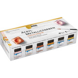 Kreul KREUL Acrylic Metallic Paint Glamour Living (6pcs) (77601)