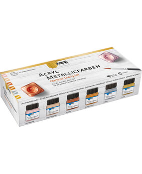 Kreul KREUL Acrylic Metallic Paint Glamour Living (6pcs) (77601)