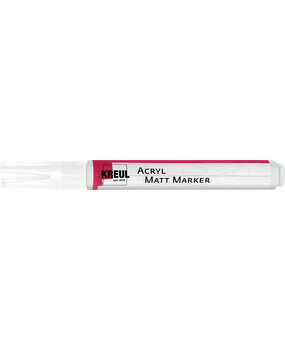 Kreul KREUL Acrylic Matt Marker Medium White (46231)