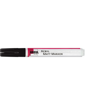 Kreul KREUL Acrylic Matt Marker Medium Black (46239)