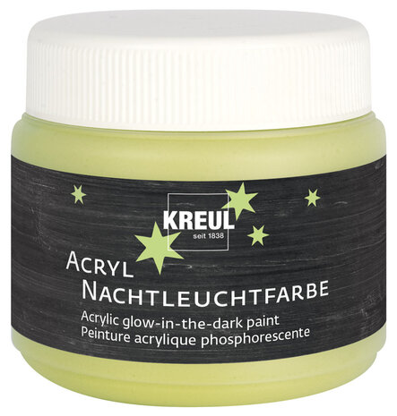 Kreul KREUL Acrylic Glow-in-the-Dark Paint 150 ml (74347) Kreul KREUL Acrylic Glow-in-the-Dark Paint 150 ml (74347)