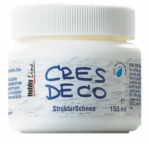 Kreul KREUL Cres Deco Structure Snow 150 ml (49551)