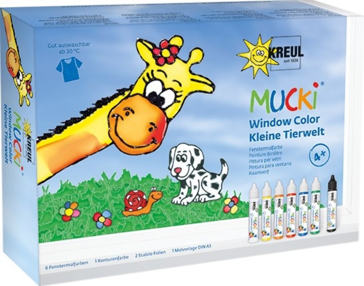 Kreul MUCKI Window Color Kit Small Wildlife (24451) Kreul MUCKI Window Color Kit Small Wildlife (24451)