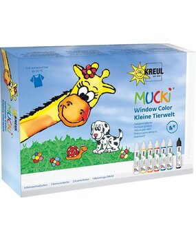 Kreul MUCKI Window Color Kit Small Wildlife (24451)