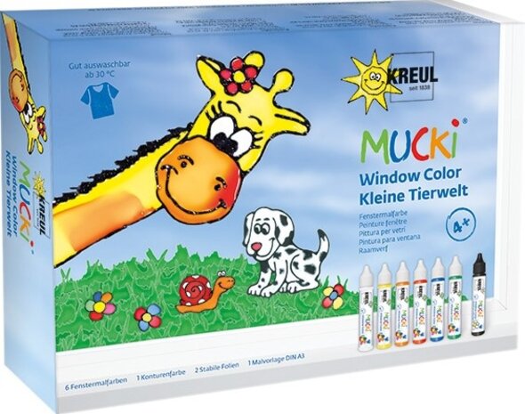 Kreul MUCKI Window Color Kit Small Wildlife (24451) Kreul MUCKI Window Color Kit Small Wildlife (24451)
