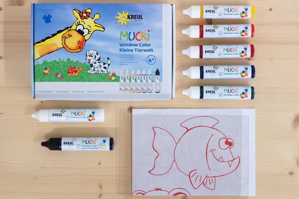 Kreul MUCKI Window Color Kit Small Wildlife (24451) Kreul MUCKI Window Color Kit Small Wildlife (24451)