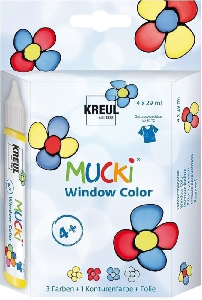 Kreul MUCKI Window Color (4pcs) (24450) Kreul MUCKI Window Color (4pcs) (24450)