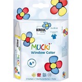 Kreul MUCKI Window Color (4pcs) (24450)