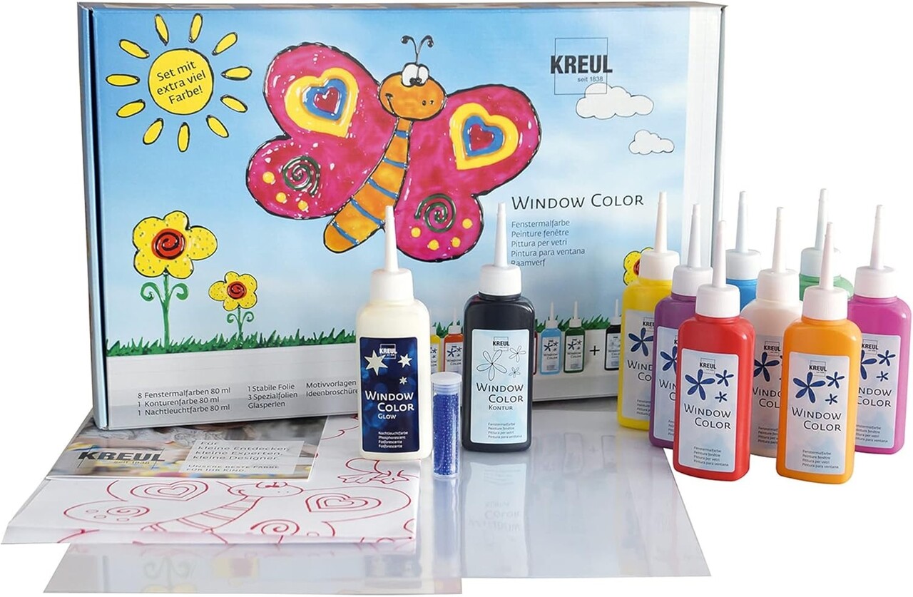 Kreul KREUL Window Color Set with a Lot of Paint (42752) Kreul KREUL Window Color Set with a Lot of Paint (42752)