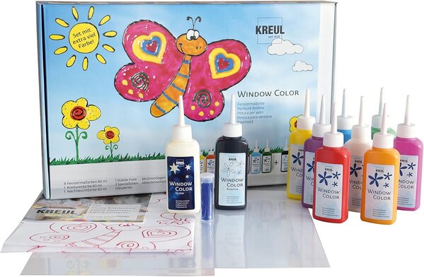 Kreul KREUL Window Color Set with a Lot of Paint (42752) Kreul KREUL Window Color Set with a Lot of Paint (42752)