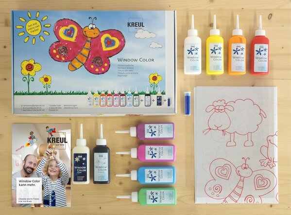 Kreul KREUL Window Color Set with a Lot of Paint (42752) Kreul KREUL Window Color Set with a Lot of Paint (42752)