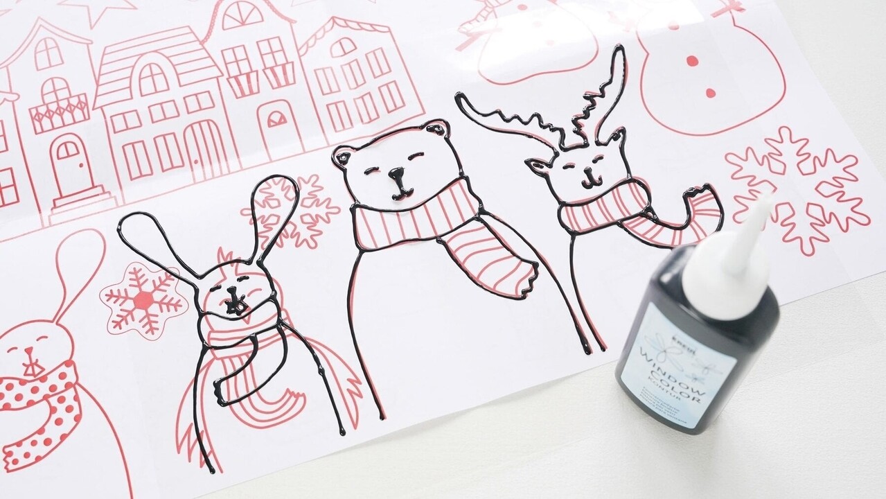 Kreul KREUL Window Color Set Hello Winter (42853) Kreul KREUL Window Color Set Hello Winter (42853)