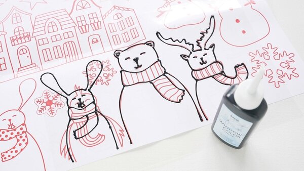 Kreul KREUL Window Color Set Hello Winter (42853) Kreul KREUL Window Color Set Hello Winter (42853)