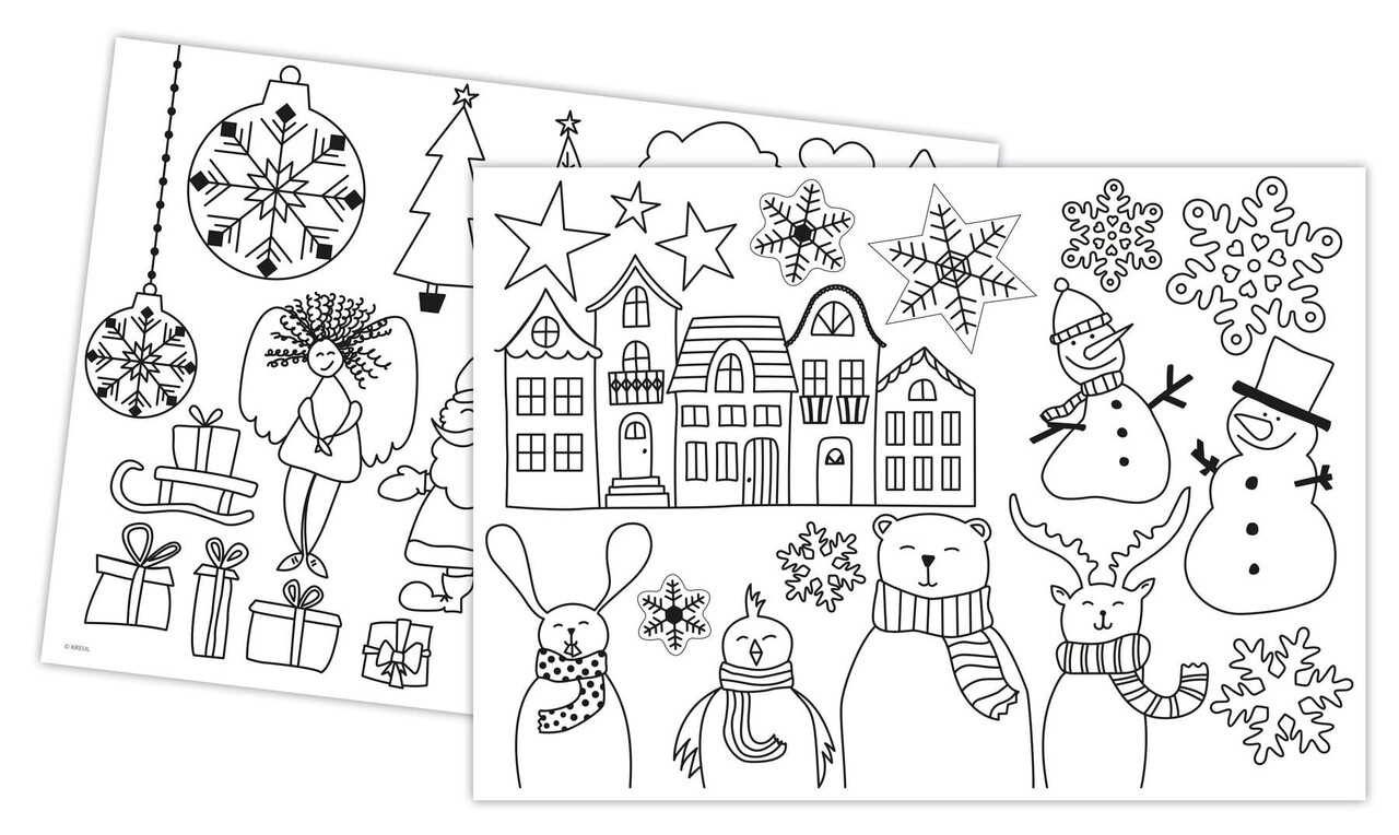 Kreul KREUL Window Color Set Hello Winter (42853) Kreul KREUL Window Color Set Hello Winter (42853)