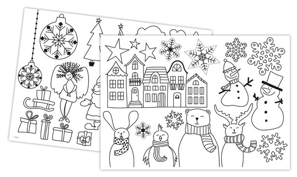 Kreul KREUL Window Color Set Hello Winter (42853) Kreul KREUL Window Color Set Hello Winter (42853)