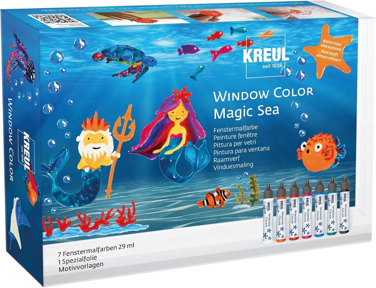 Kreul KREUL Window Color Set Magic Sea (42940) Kreul KREUL Window Color Set Magic Sea (42940)