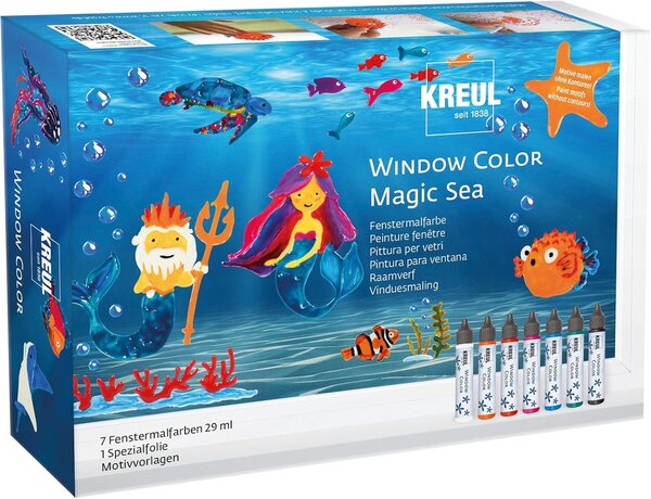 Kreul KREUL Window Color Set Magic Sea (42940) Kreul KREUL Window Color Set Magic Sea (42940)