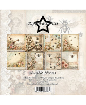 Paper Favourites Bumble Blooms 6x6 Inch Paper Pack (PF584) Paper Favourites Bumble Blooms 6x6 Inch Paper Pack (PF584)