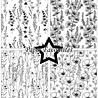 Paper Favourites Black & White Floral A5 Paper Pack (PFA225)