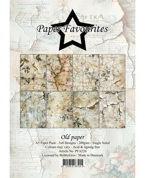 Paper Favourites Old Paper A5 Paper Pack (PFA226)