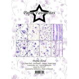 Paper Favourites Purple Floral A5 Paper Pack (PFA227)