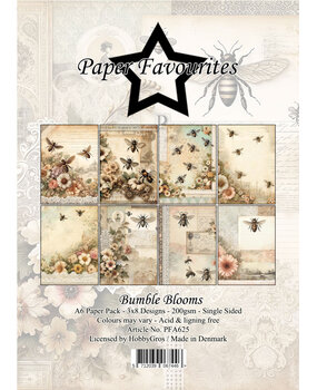 Paper Favourites Bumble Blooms A6 Paper Pack (PFA625)