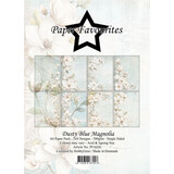 Paper Favourites Dusty Blue Magnolia A6 Paper Pack (PFA626)