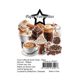 Paper Favourites Die-Cuts A7 Cozy Coffee & Sweet Treats (26pcs) (PFD057)