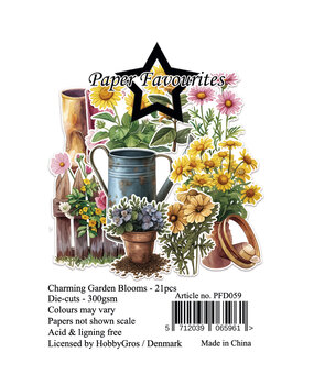 Paper Favourites Die-Cuts A7 Charming Garden Blooms (21pcs) (PFD059)