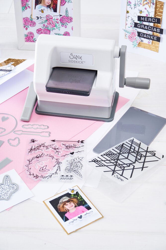 Sizzix Sidekick Starter Kit - White & Gray NEW (667155) Sizzix Sidekick Starter Kit - White & Gray NEW (667155)