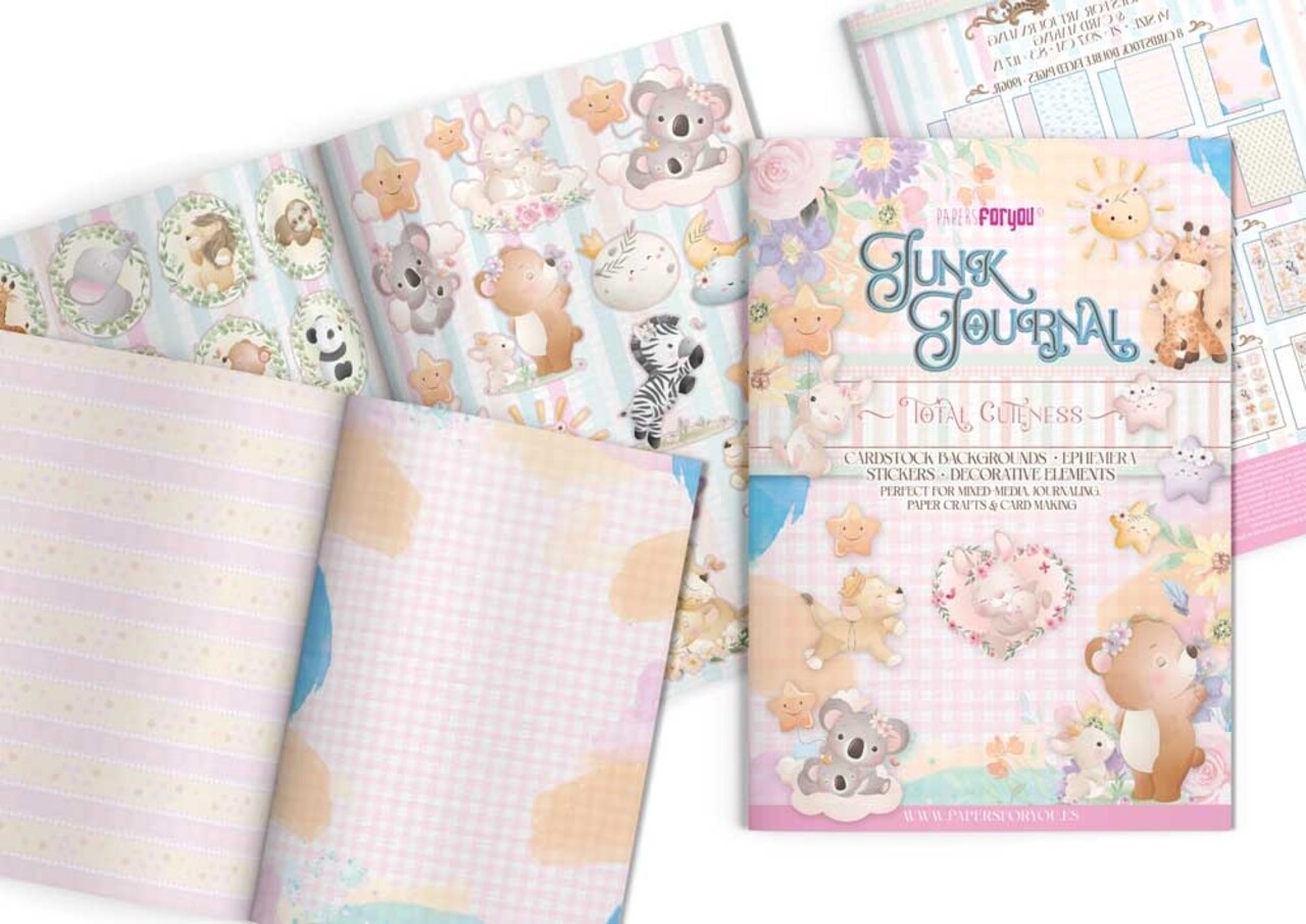 Papers For You Total Cuteness A4 Junk Journal (PFY-16137) Papers For You Total Cuteness A4 Junk Journal (PFY-16137)