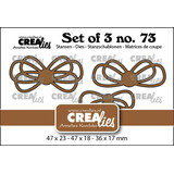 Crealies Set Van 3 Stansen No. 73 Susans Touwtjes (CLSet73)